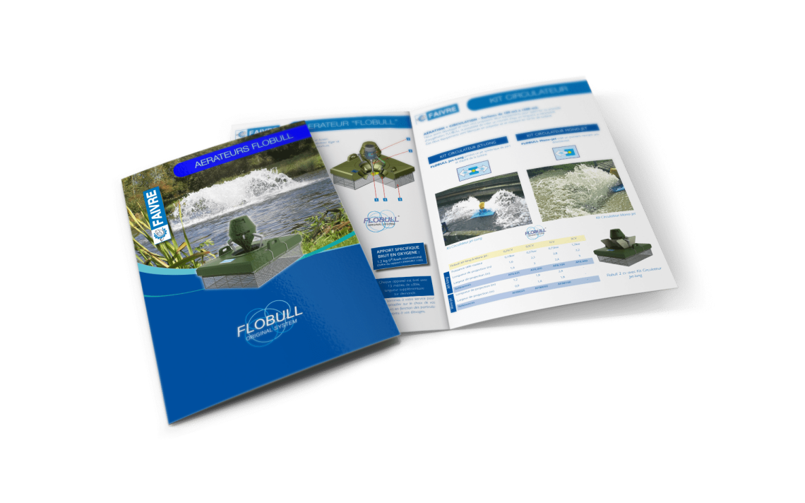 Catalogue PDF des aérateurs de surface Faivre